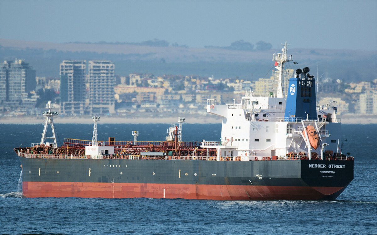 <i>Johan Victor/AP</i><br/>Iranian state media has said that the deadly attack on tanker Mercer Street connected to an Israeli billionaire was in retaliation for an Israeli strike in Syria