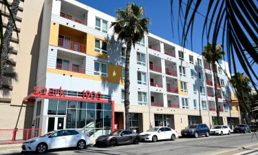A new 95-unit affordable housing development in Long Beach