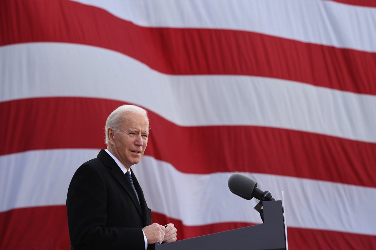 <i>Chip Somodevilla/Getty Images North America/Getty Images</i><br/>President Joe Biden on Sunday will accept an award from the President of Kosovo on behalf of his son Beau Biden for his work helping to strengthen the war-torn country's justice system