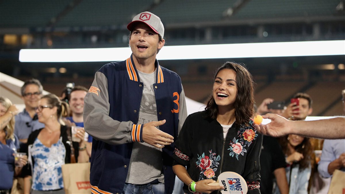 <i>Christopher Polk/Getty Images for Kershaw's Challenge</i><br/>Ashton Kutcher and wife Mila Kunis attend Clayton Kershaw's 6th Annual Ping Pong 4 Purpose in Los Angeles on August 23