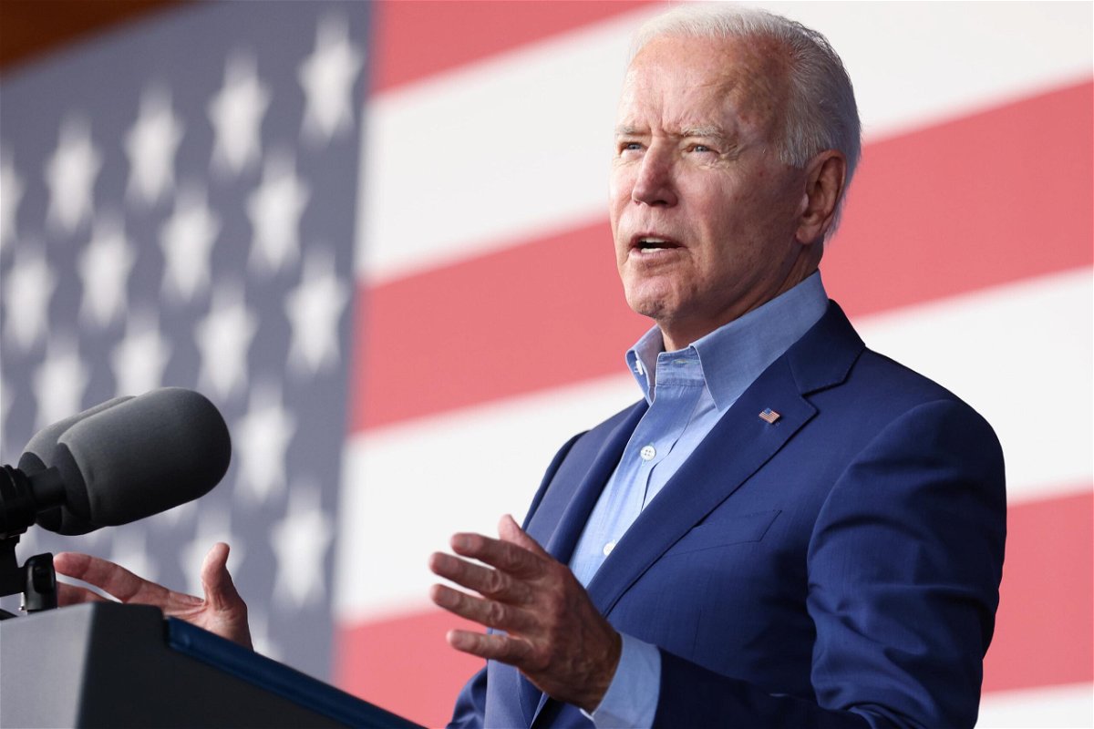 <i>Oliver Contreras/Bloomberg/Getty Images</i><br/>President Joe Biden said Friday the wildfires intensifying in the West demand 