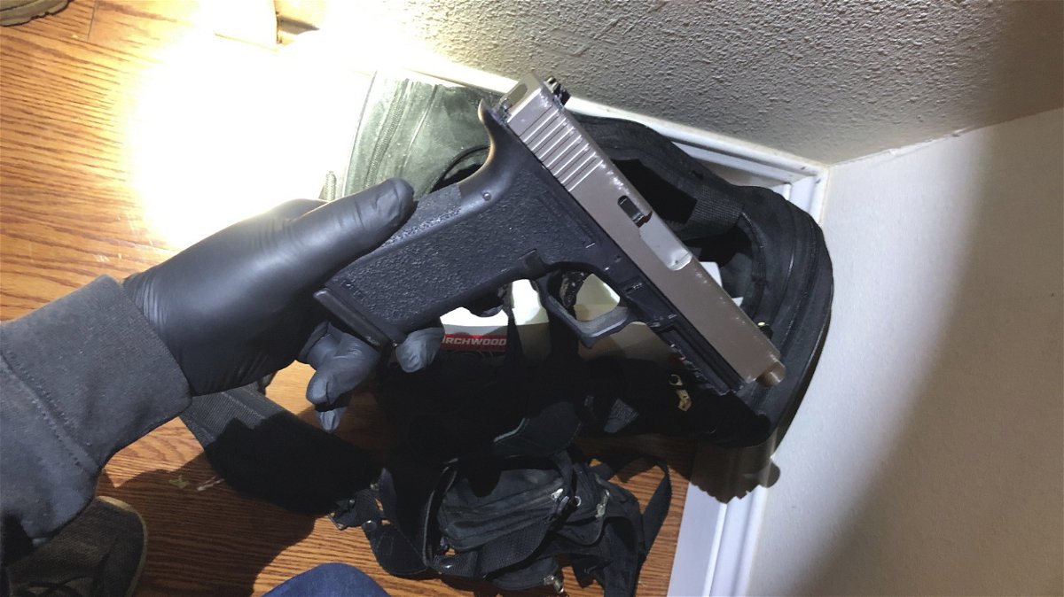 A ghost gun was recovered from a home in Vandenberg Village