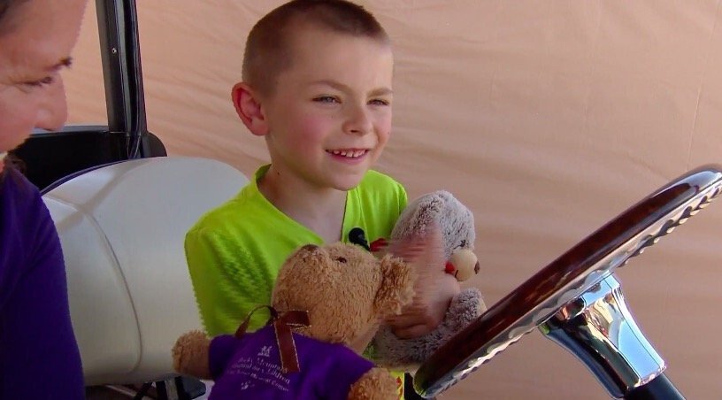 <i>KCNC</i><br/>Ryker knows just how much comfort teddy bears can bring