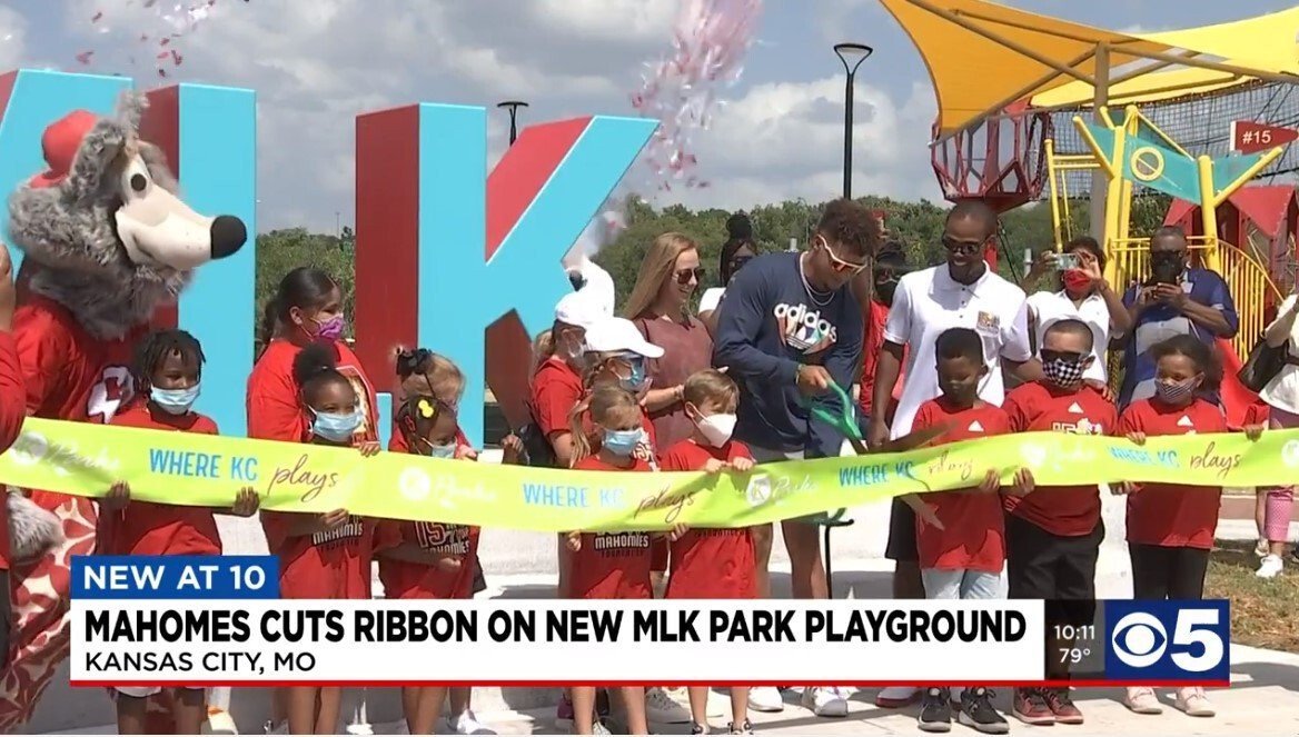 <i>KCTV</i><br/>The playground was a combined effort of city leaders