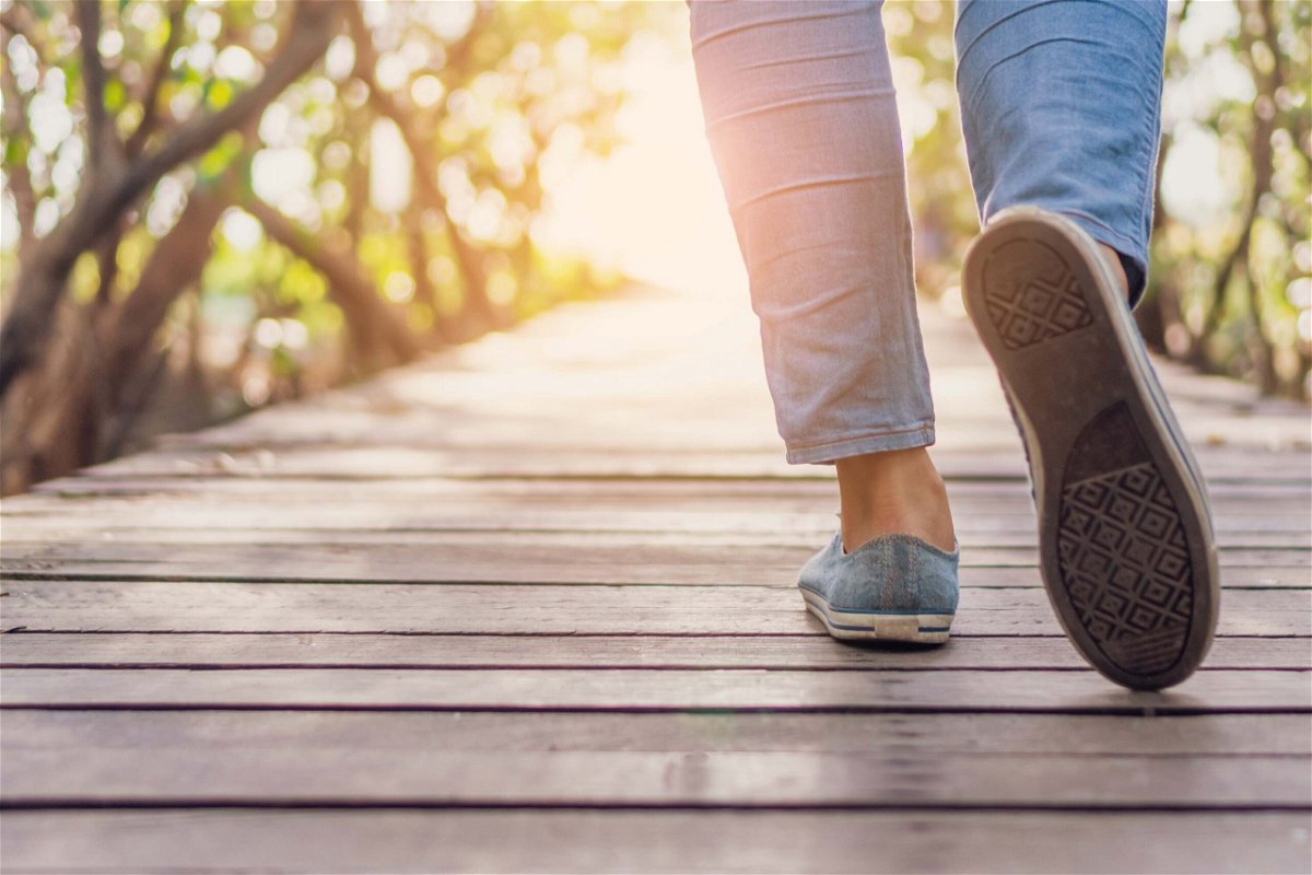 <i>Shutterstock</i><br/>A popular way to practice mindfulness while moving is going on a mindful walk