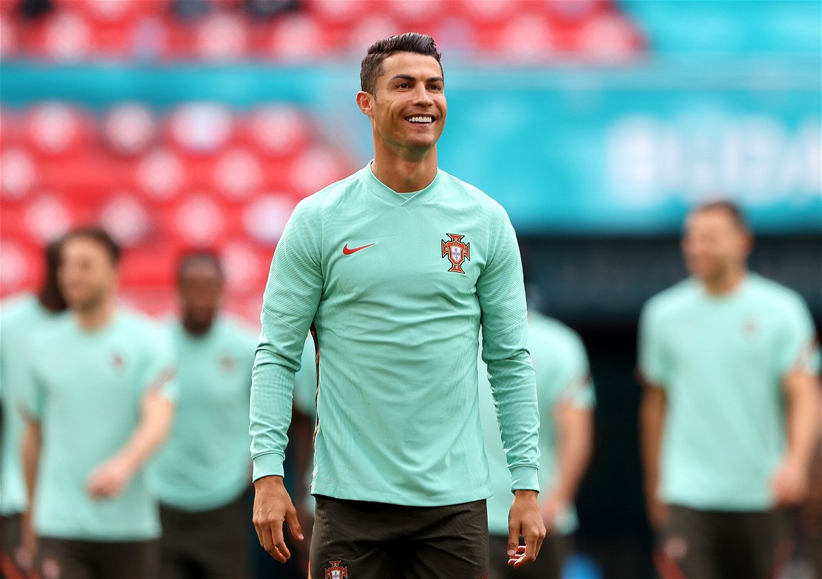 <i>Alex Pantling/Getty Images</i><br/>Portuguese soccer star Cristiano Ronaldo