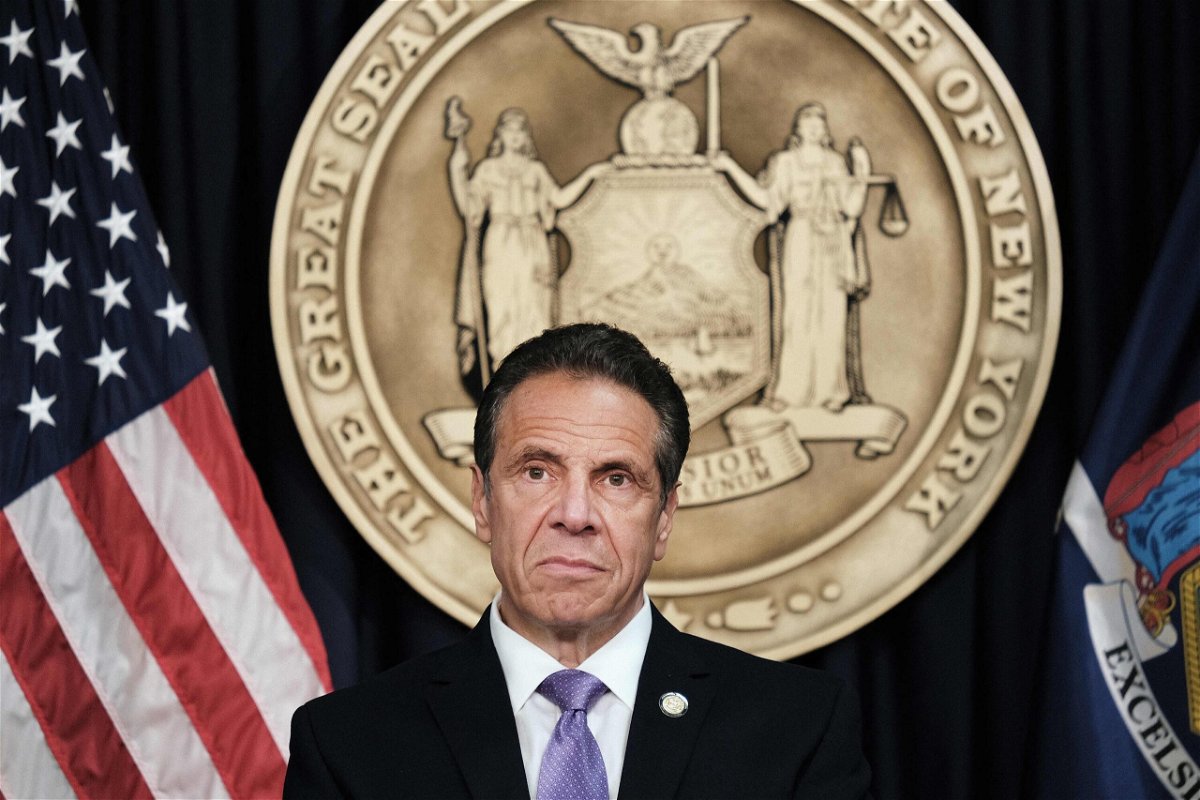 <i>Spencer Platt/AFP/POOL/Getty Images</i><br/>New York's two US senators Chuck Schumer and Kirsten Gillibrand call for New York Governor Andrew Cuomo to resign in the wake of a report that found he sexually harassed multiple women.