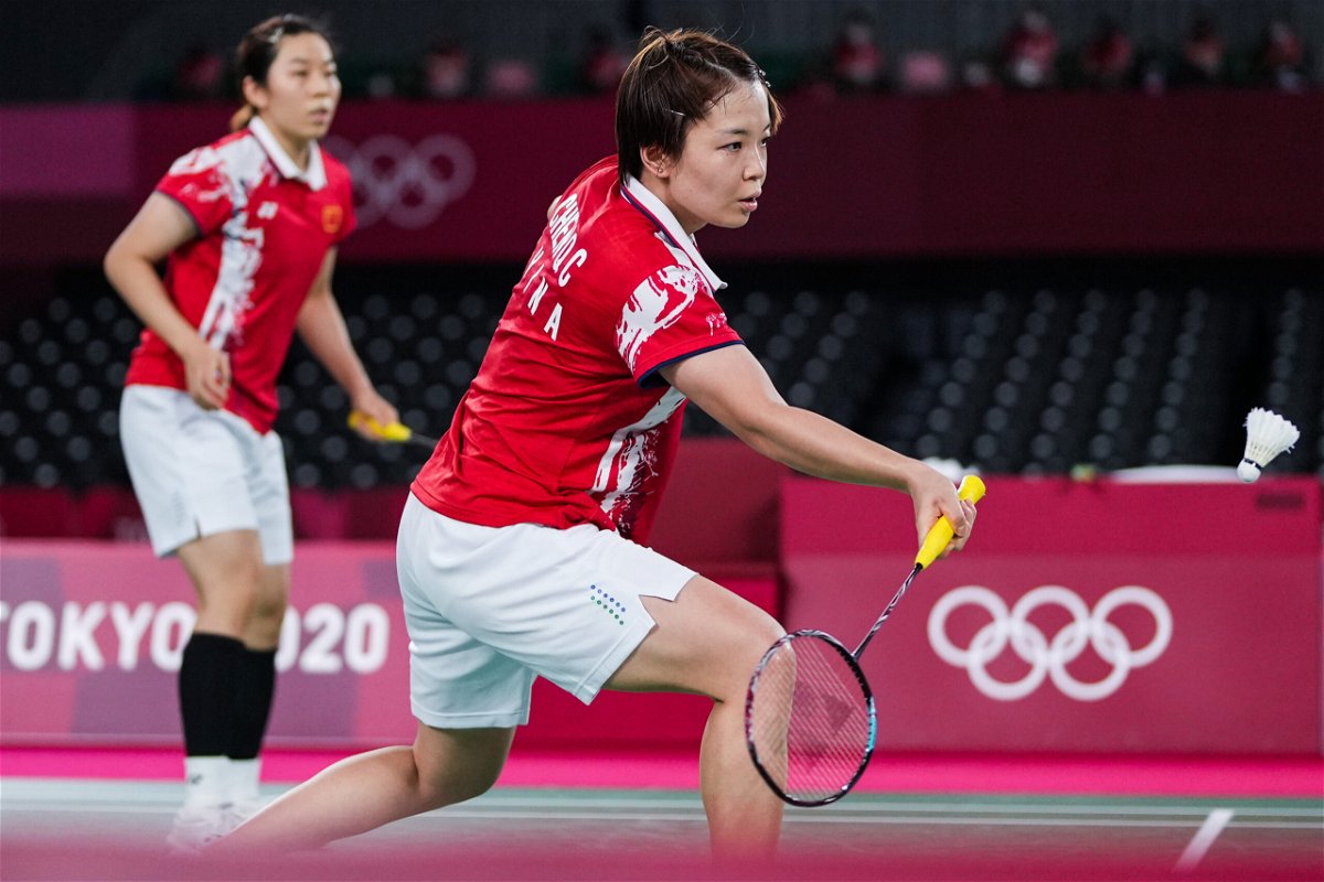 Women double badminton olympic