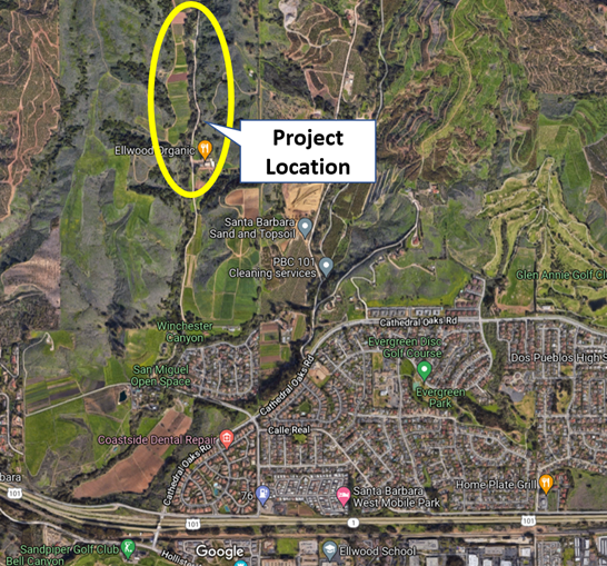 Santa Barbara County cannabis permit location