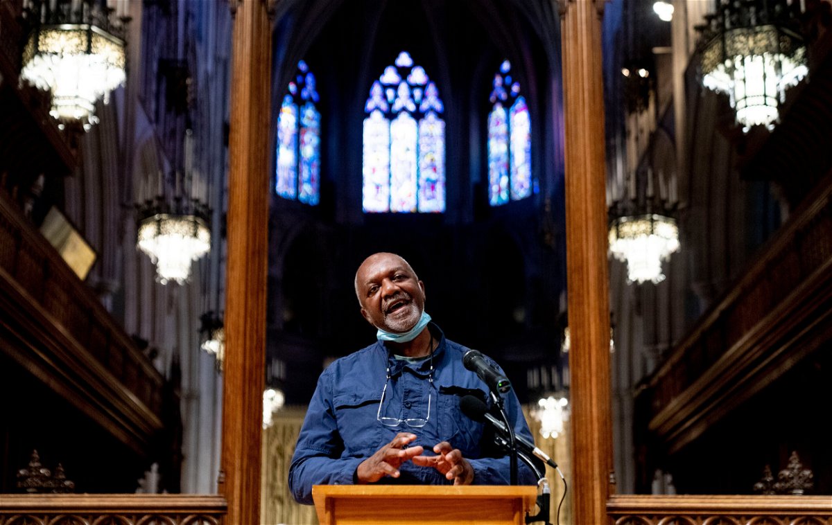 <i>Andrew Harnik/AP</i><br/>The Washington National Cathedral announces that its commissioned renowned artist Kerry James Marshall to create 