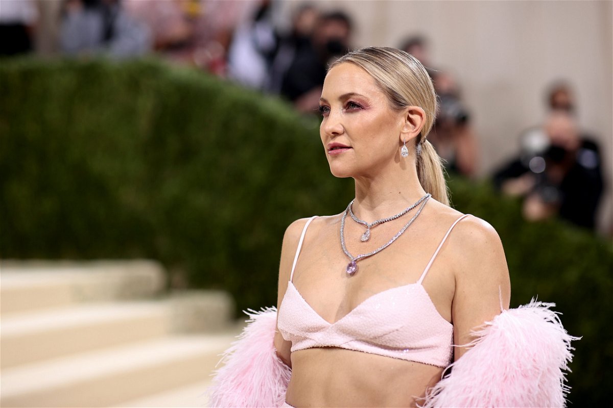 <i>Dimitrios Kambouris/Getty Images</i><br/>Kate Hudson is engaged to long-term boyfriend Danny Fujikawa. Hudson here attends the 2021 Met Gala in New York City