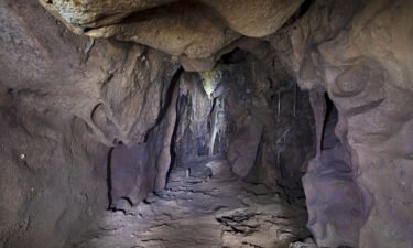 A 13-meter chamber in Gibraltar's Vanguard Cave