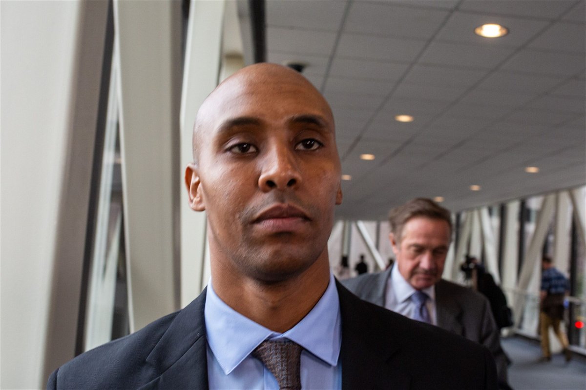 <i>Kerem Yucel/AFP//Getty Images</i><br/>A Minnesota court on Wednesday vacated former Minneapolis police officer Mohamed Noor's 3rd-degree murder conviction. Noor is seen here in Minneapolis