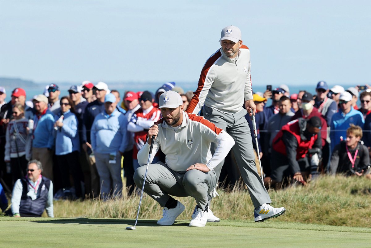 <i>Warren Little/Getty Images</i><br/>Sergio Garcia claimed his 24th Ryder Cup match victory
