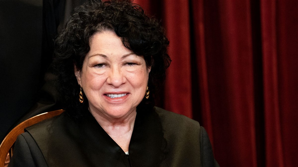 <i>Erin Schaff/Pool/Getty Images</i><br/>Associate Justice Sonia Sotomayor warned an audience of law students about the frustration of having to write dissents.