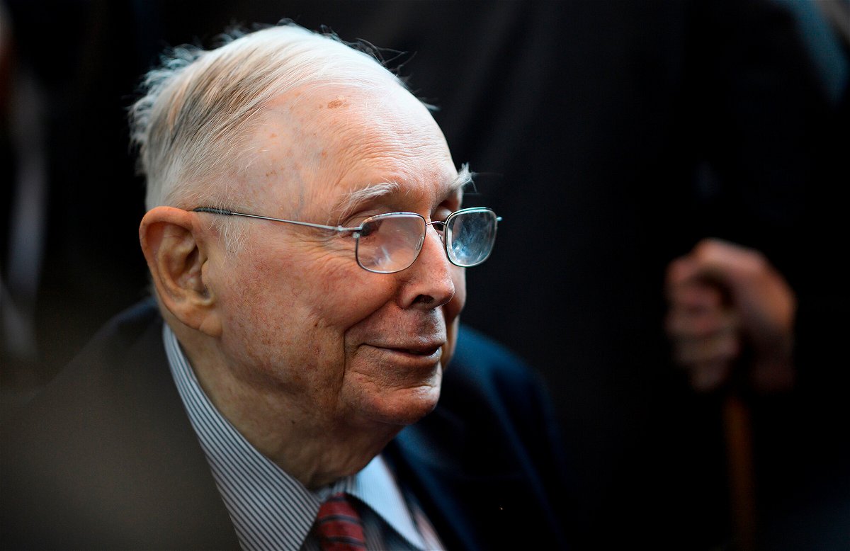 <i>Johannes Eisele/AFP/Getty Images</i><br/>Vice Chairman of Berkshire Hathaway
