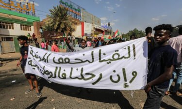Sudanese people are calling for a civilian-led government to be returned to power.
