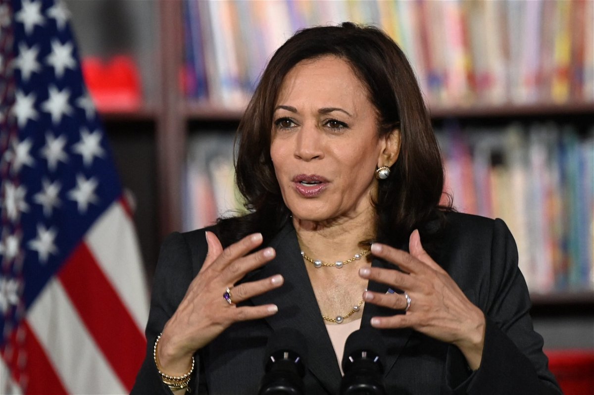 <i>JIM WATSON/AFP/AFP via Getty Images</i><br/>The White House says it did not select the child actors who appeared in a YouTube-original video featuring Vice President Kamala Harris