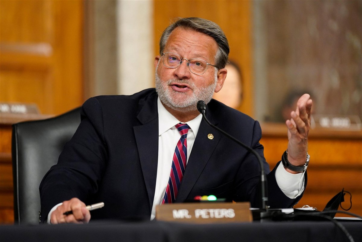 <i>Patrick Semansky/Pool//Getty Images</i><br/>Chair of the Senate Homeland Security Committee Sen. Gary Peters