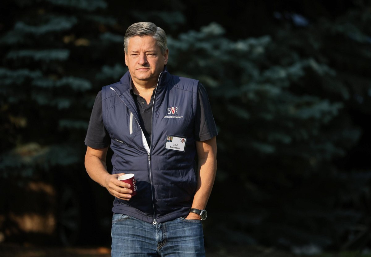 <i>Kevin Dietsch/Getty Images</i><br/>Netflix co-CEO Ted Sarandos has some regrets about how he handled Dave Chappelle's stand-up special. Sarandos is seen here walking to a morning session at the Allen & Company Sun Valley Conference on July 9