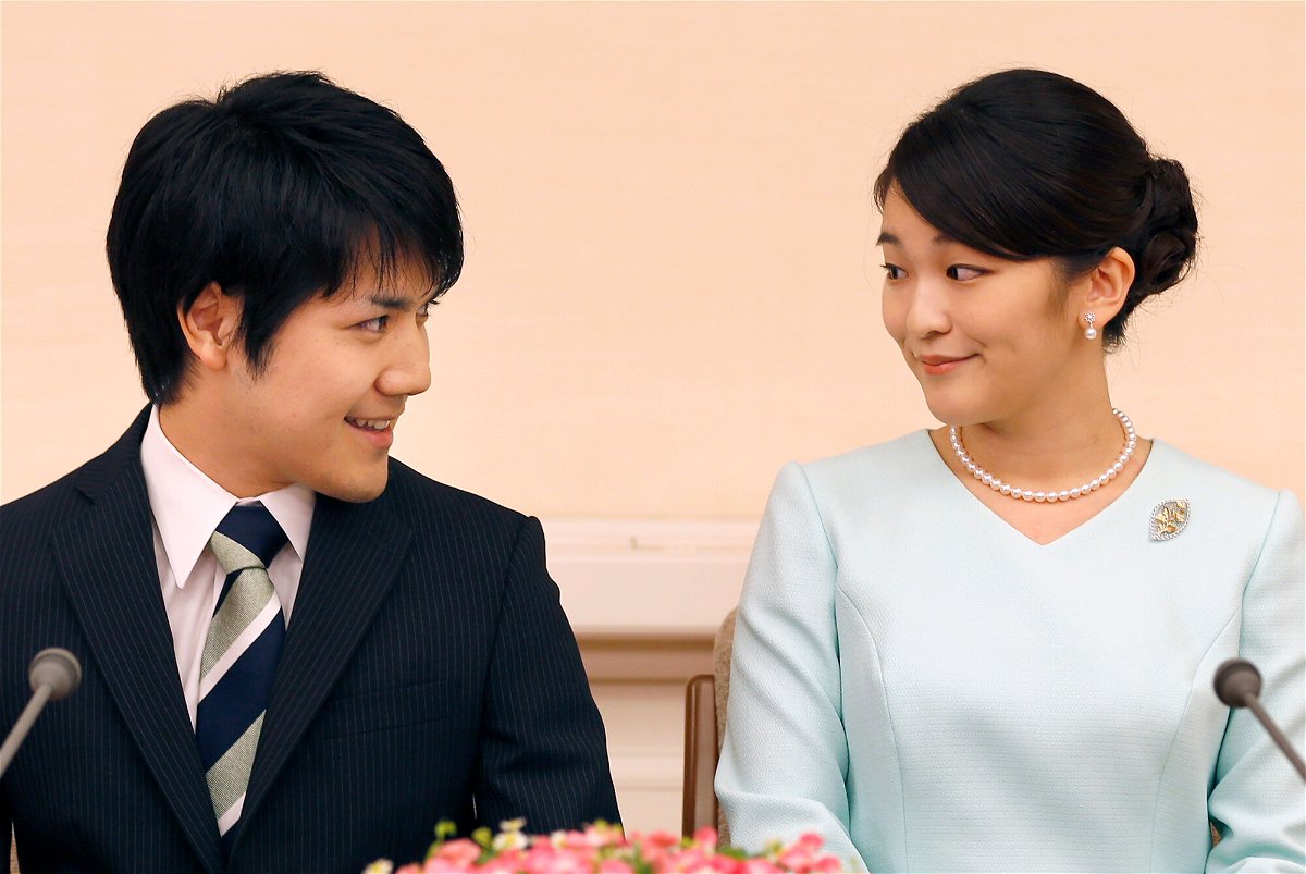 <i>Shizuo Kambayashi/AFP/Getty Images</i><br/>Japan's Princess Mako will marry her commoner fiance this month. The couple is seen here during a press conference on September 3