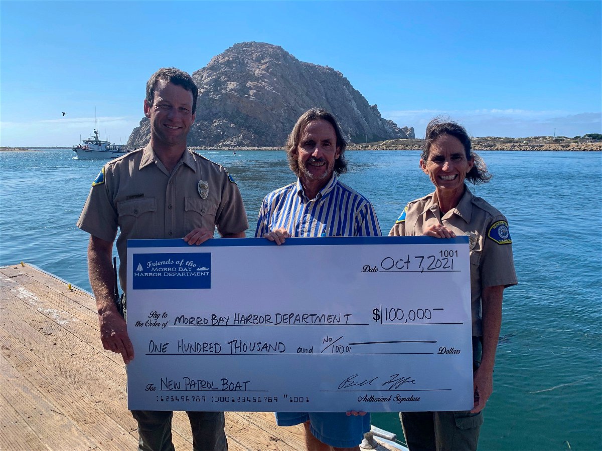 Morro Bay Harbor Department receives 100,000 donation for new harbor