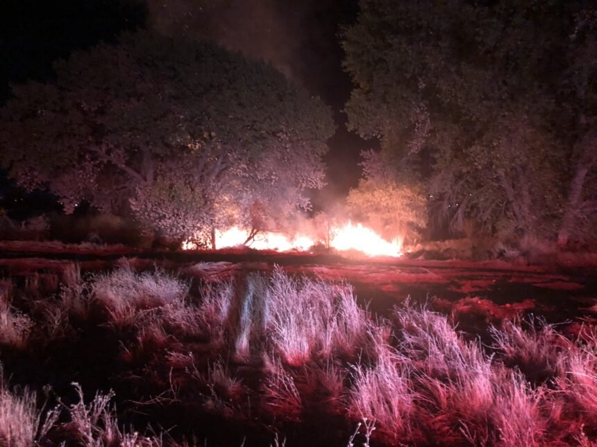 paso robles riverbed fire 101621 1
