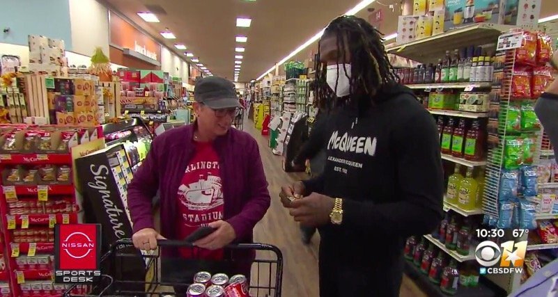<i>KTVT</i><br/>Cowboys receiver CeeDee Lamb knows a small gesture can go a very long way. He says