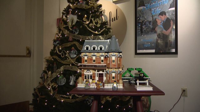 <i>WTAE</i><br/>The Lego set depicts Bedford Falls and features George Bailey