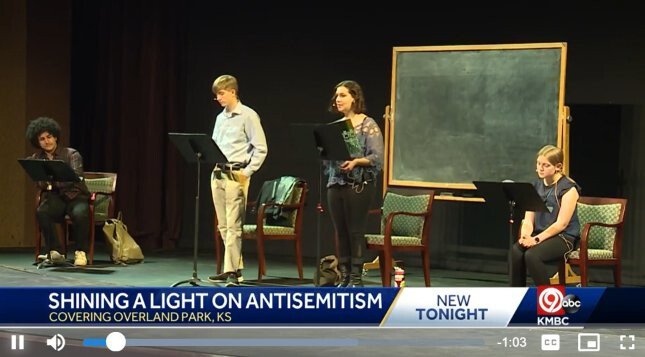 <i>KMBC</i><br/>Actors perform their roles in a play in Overland Park