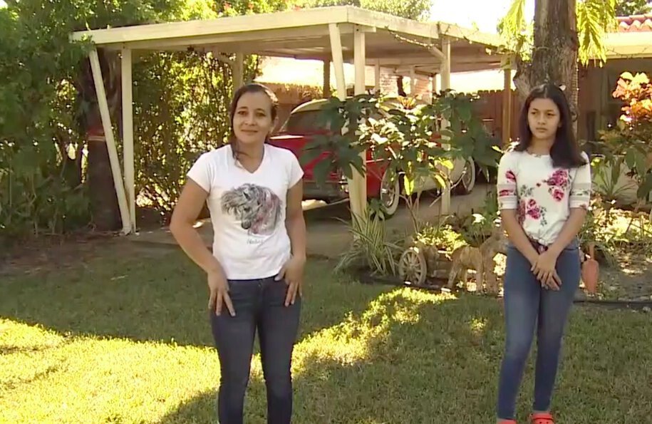 <i>WSVN</i><br/>Police said 15-year-old Jeimy Henrriquez (right) was playing a video game when she began chatting with a stranger. She would leave with the stranger to North Carolina.