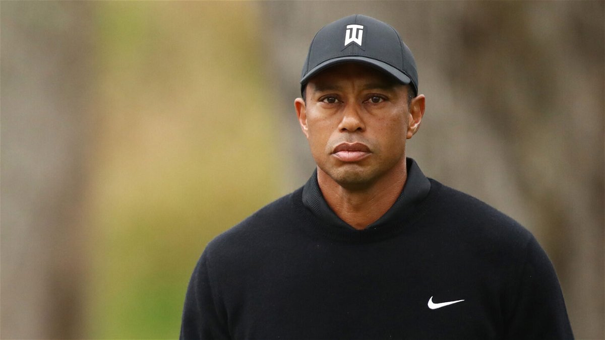 <i>Ezra Shaw/Getty Images</i><br/>Tiger Woods looks on during a practice round prior to the 2020 PGA Championship at TPC Harding Park on August 5