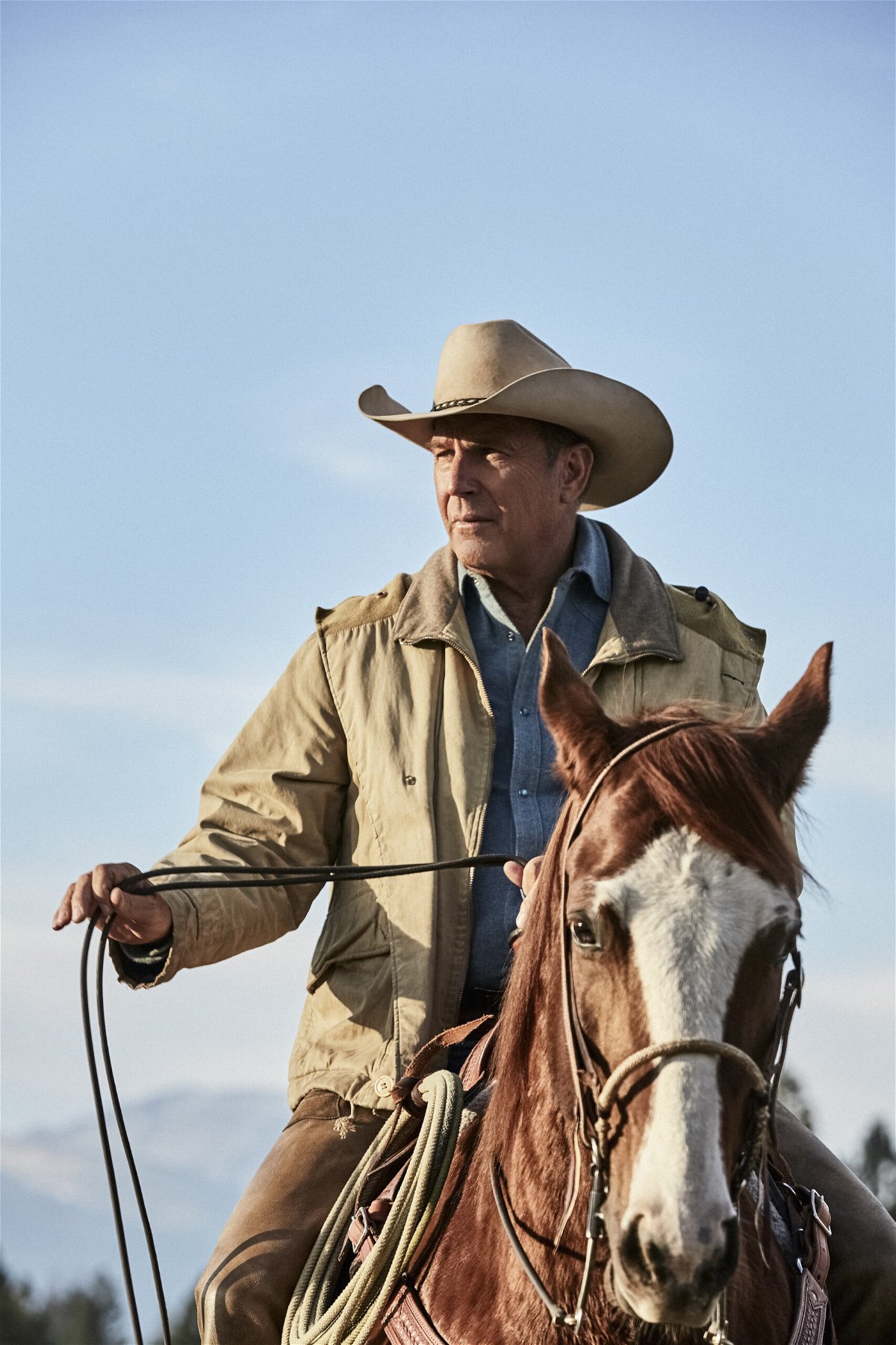 <i>KEVIN LYNCH FOR PARAMOUNT NETWORK</i><br/>Kevin Costner in 'Yellowstone'
