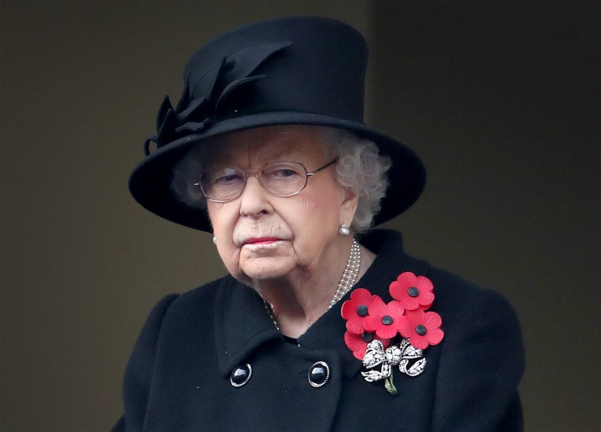 <i>Chris Jackson/Getty Images</i><br/>Buckingham Palace says Britain's Queen Elizabeth II missed the Remembrance Sunday service in central London after spraining her back