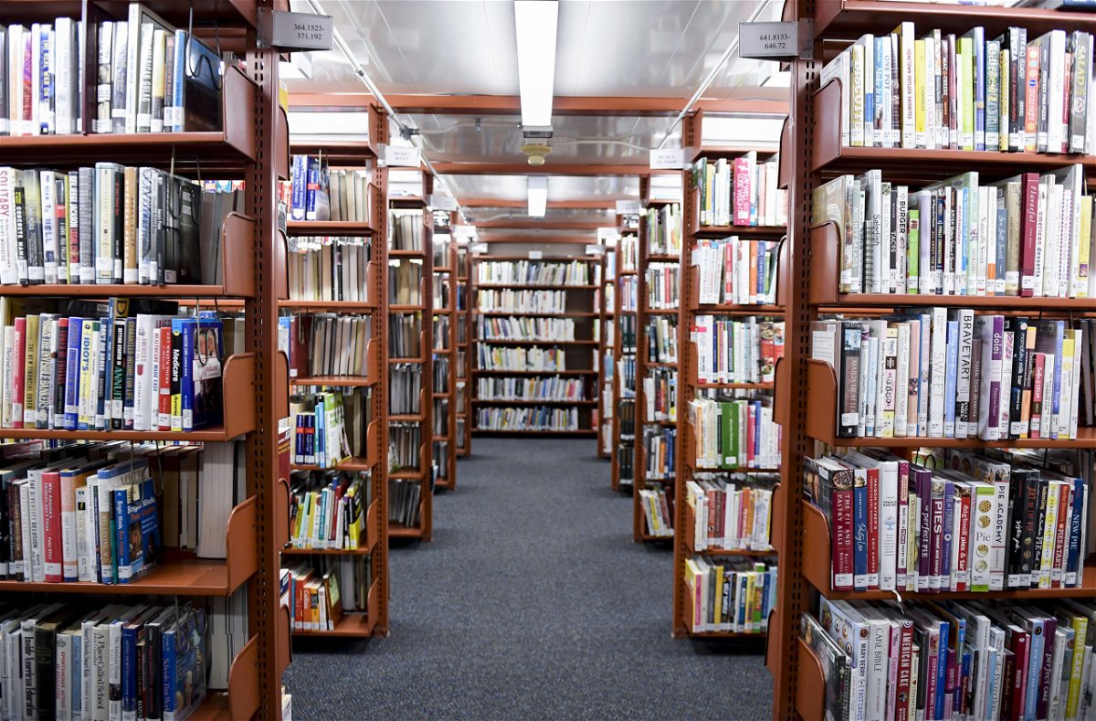 <i>Ben Hasty/MediaNews Group/Getty Images</i><br/>The American Library Association has tracked more than a 100 efforts to censor books in libraries in the United States.