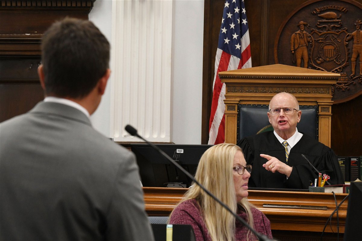 <i>Mark Hertzberg/Pool/AP</i><br/>Several heated exchanges between the Kenosha County Circuit Court judge and a prosecutor Wednesday stunned viewers of the Kyle Rittenhouse homicide trial