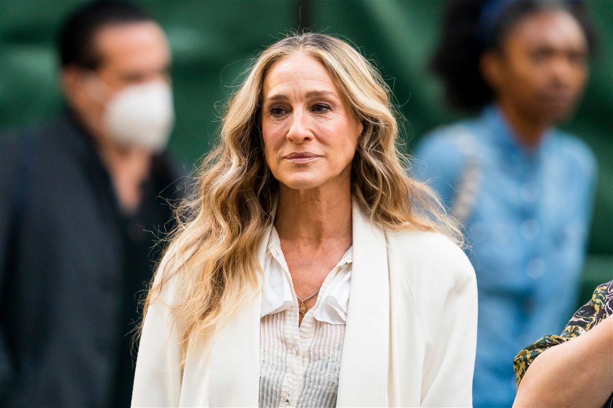 <i>Gotham/GC Images/Getty Images</i><br/>Sarah Jessica Parker is seen filming 