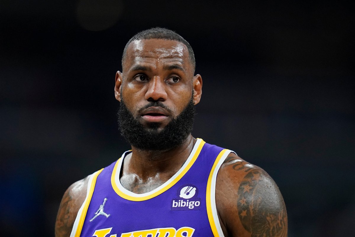 <i>Darron Cummings/AP</i><br/>Los Angeles Lakers' LeBron James (6) in action during the first half of an NBA basketball game against the Indiana Pacers