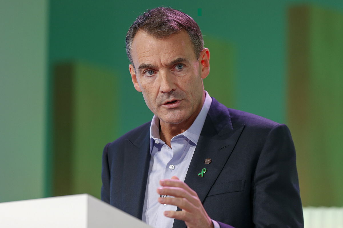 <i>Hollie Adams/Bloomberg/Getty Images</i><br/>BP's pledge to slash oil production by 40% this decade has put it ahead of many industry peers in the transition to greener energy. Bernard Looney