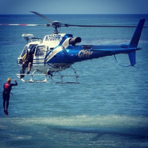 A helicopter and other first responders may be seen in the Cayucos area Friday as part of a training exercise.