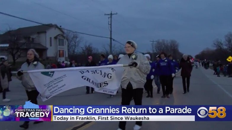 <i>WDJT</i><br/>The Milwaukee Dancing Grannies made their first public appearance since losing four of their members in the Waukesha Christmas parade attack.