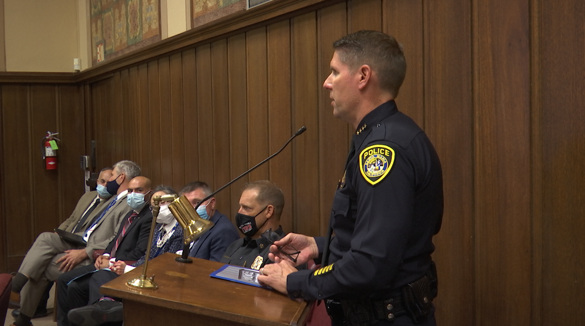 The Santa Maria Police are looking ahead to the future.
During Tuesday night’s City Council meeting, the department presented its multi-year plan to reduce crime and improve community relations.
