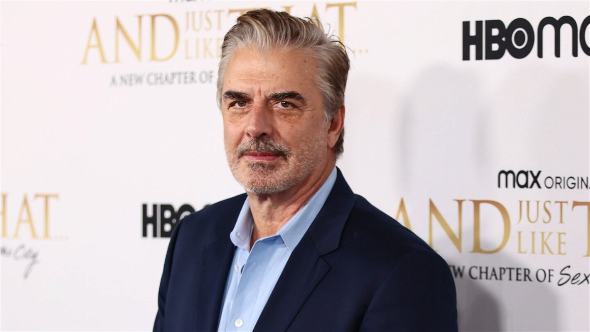 <i>Dimitrios Kambouris/Getty Images</i><br/>Actor Chris Noth is denying allegations of sexual misconduct against him. Noth here attends HBO Max's premiere of 