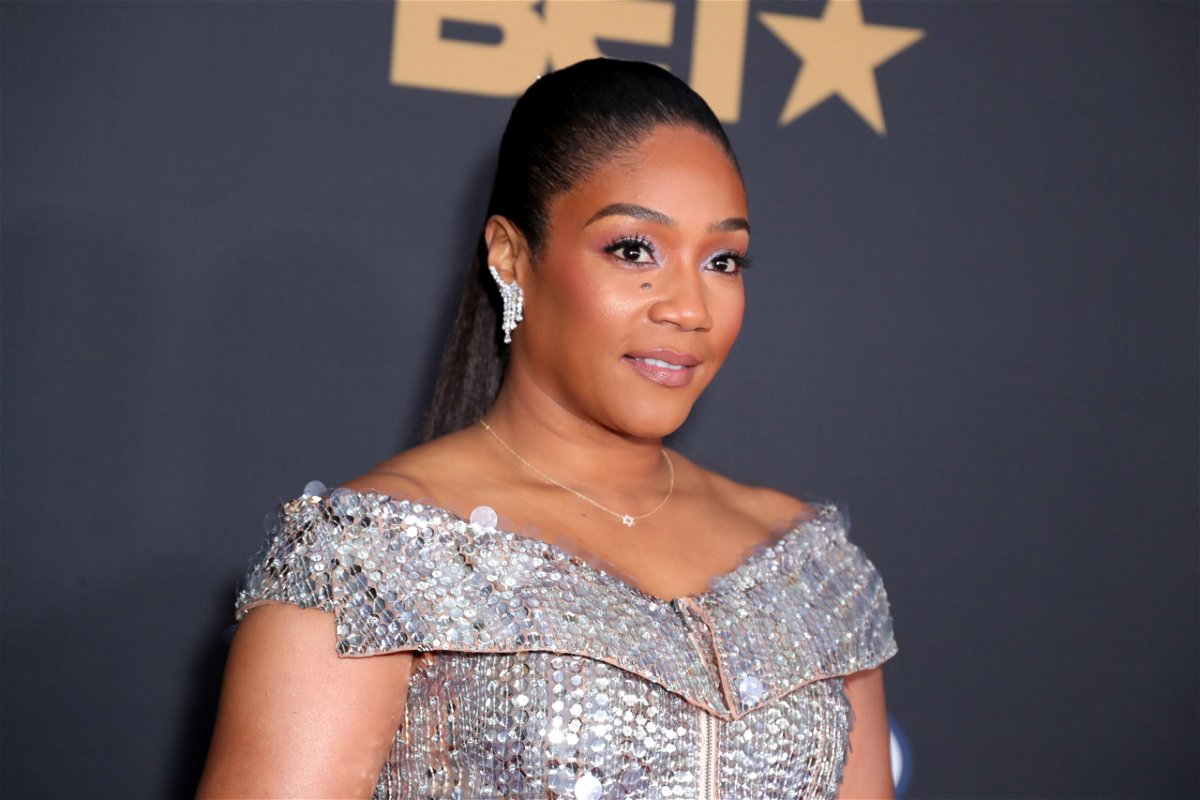 <i>Leon Bennett/Getty Images for BET</i><br/>Tiffany Haddish attends the 51st NAACP Image Awards
