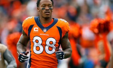 The Denver Broncos on Sunday will honor its former star wide receiver