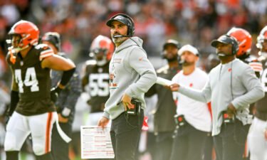 Cleveland Browns head coach Kevin Stefanski has tested positive for Covid-19 and is set to miss Saturday's game versus the Las Vegas Raiders in Cleveland