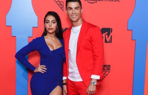Georgina Rodriguez and Cristiano Ronaldo said in October they were expecting twins.