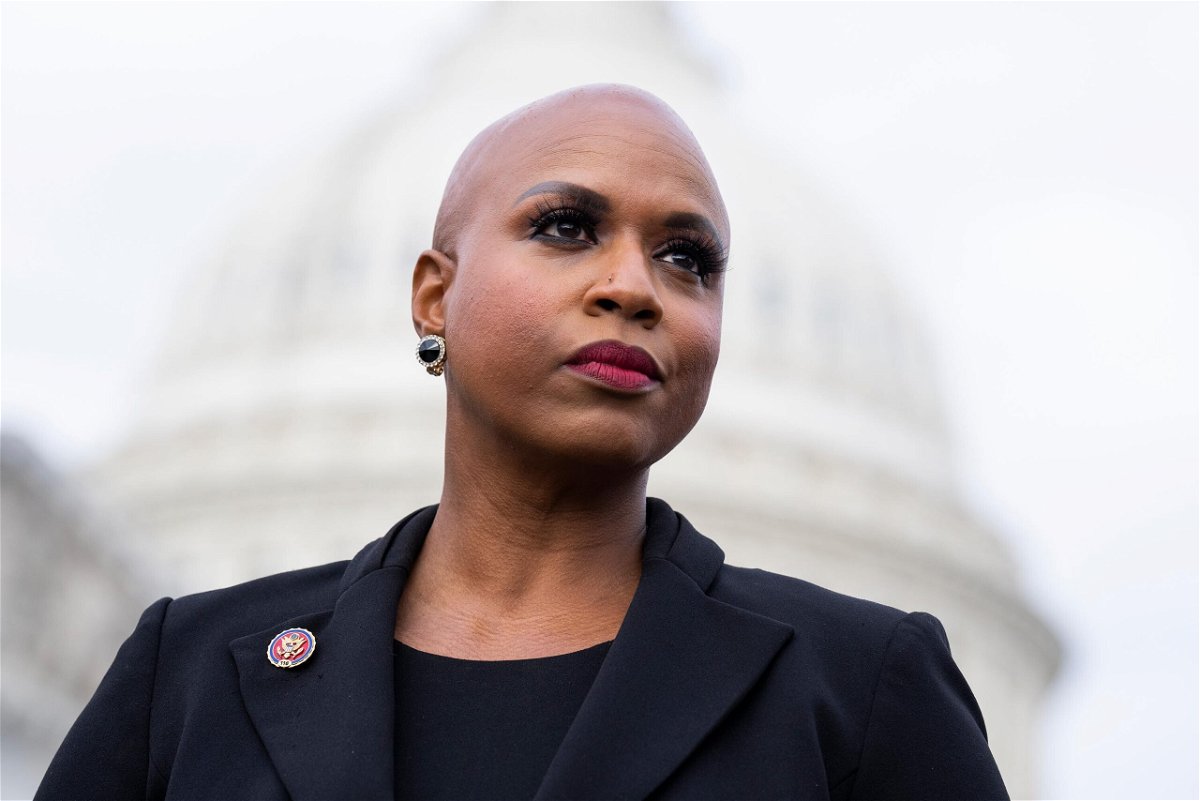 <i>Tom Williams/CQ-Roll Call/Getty images</i><br/>Rep. Ayanna Pressley