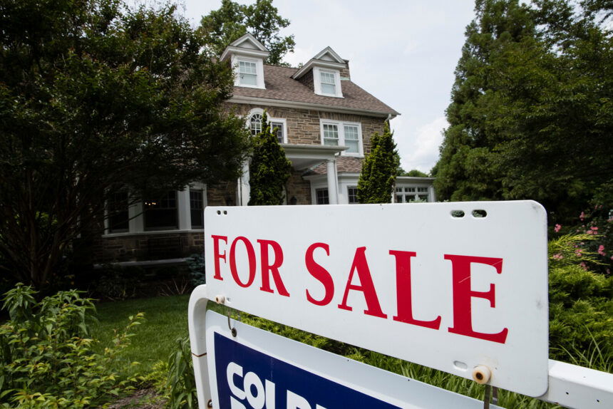 Better.com CEO Vishal Garg lays off about 9% of its workforce on a Zoom webinar Thursday. Pictured is a house for sale in Jenkintown