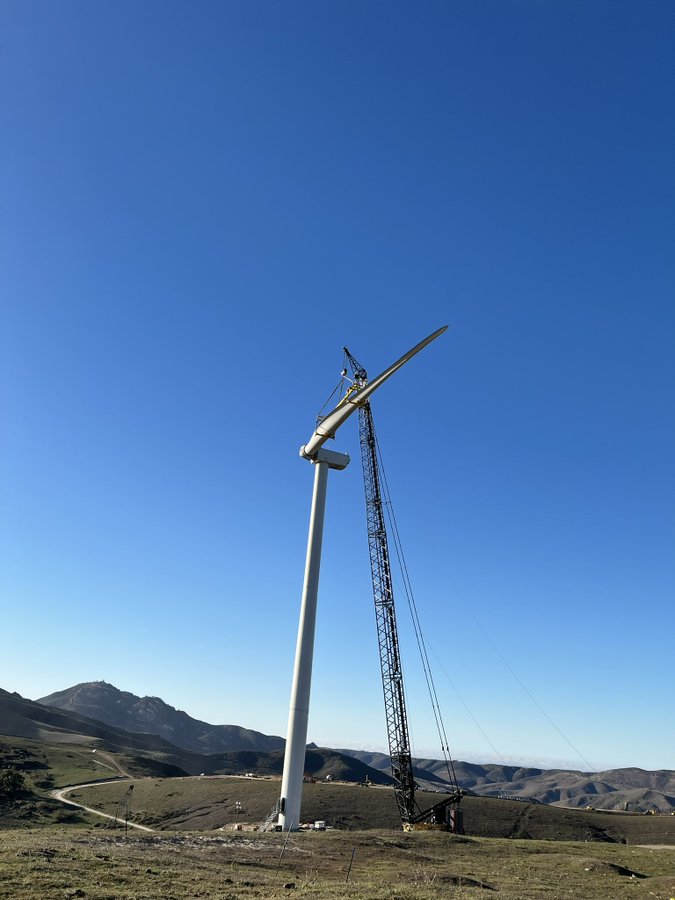 Crews will transport more parts for the Strauss Wind Project near Lompoc Friday.